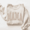 Gingham Mama Sweatshirt Vintage Mama Shirt Trendy Mom Crewneck Mothers Day Gift 1