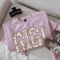 Floral Gigi Sweatshirt Cozy Grandma Crewneck Mothers Day Pregnancy Announcement Gift 3