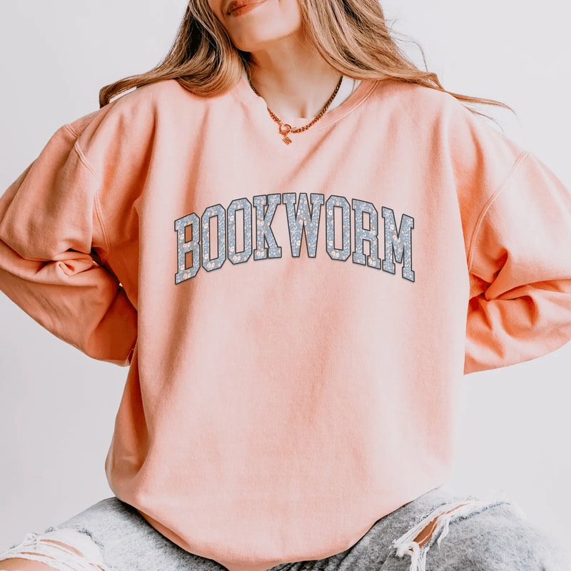 Comfort Colors Bookish Sweatshirt Bookworm Shirt Cozy Reader Gift Book Lover Tee 5