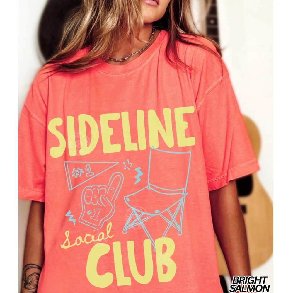 Sideline Social Club Baseball Mom Game Day TShirt