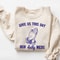 Give Us This Day Our Daily Meds Sweatshirt Funny Sweatshirt Vintage Retro Graphic Shirt Mental Heal 3