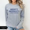 Anxiety University Honors Program Sweatshirt University Sweatshirt Mental Health Shirt Anxiety Shir 4