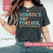 Comfort Colors Teacher Retirement Shirt Schools Out Forever Retired Teacher Appreciation Tee 2