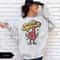 Go Sports Retro Sweatshirt Vintage Distressed Sports Shirt Oversized Baseball Sweatshirt Trendy Gra 0