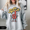 Go Sports Retro Sweatshirt Vintage Distressed Sports Shirt Oversized Baseball Sweatshirt Trendy Gra 1