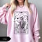 The Reader Tarot Card Sweatshirt Book Lover Gift Bookish Shirt Skeleton Reading Shirt Tarot Card Sw 4