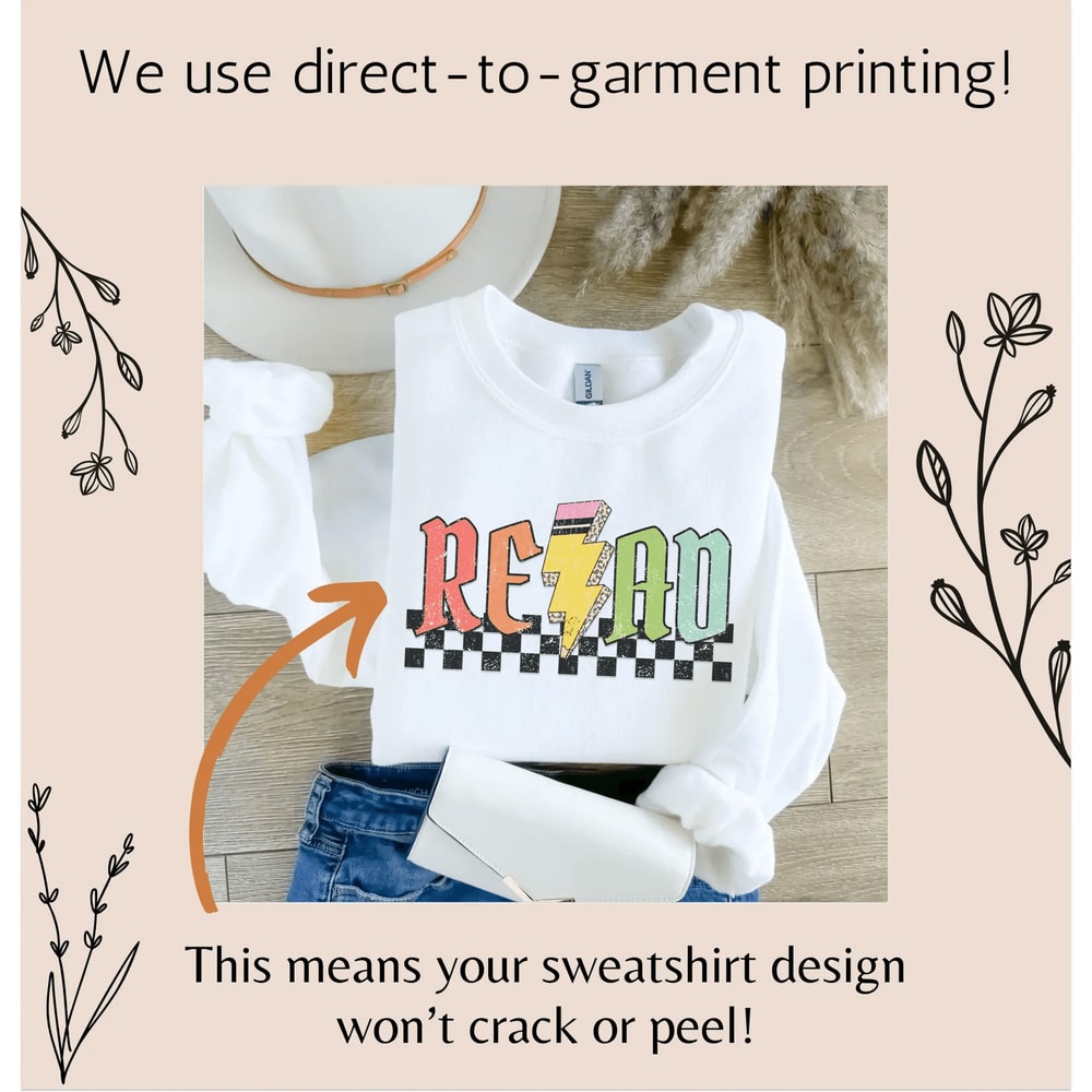 Retro Teacher Sweatshirt Comfort Colors Teacher Life Back To School Pullover 3