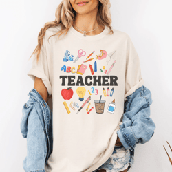 comfort colors teacher shirt cute teacher appreciation back to school