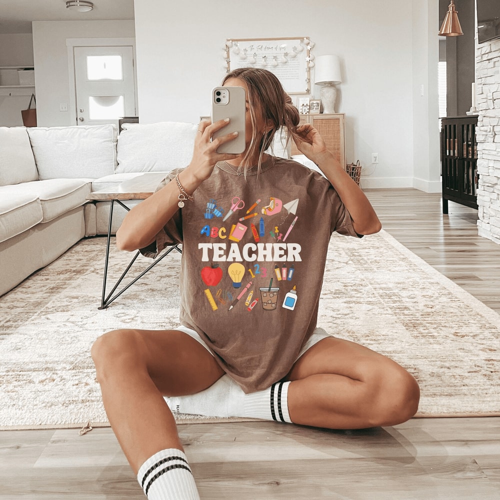 Comfort Colors Teacher Shirt Cute Teacher Appreciation Back To School 2