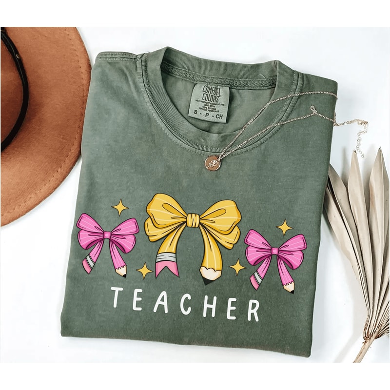 Comfort Colors Teacher Shirt Teacher Life Team Shirts Teacher Appreciation Tee 4