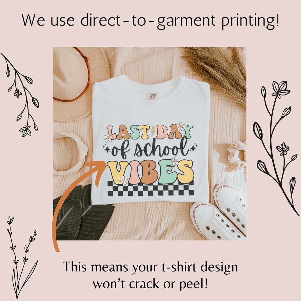 Last Day Of School Retro Teacher Shirt Funny End Of Year Teach Tee Gift 2