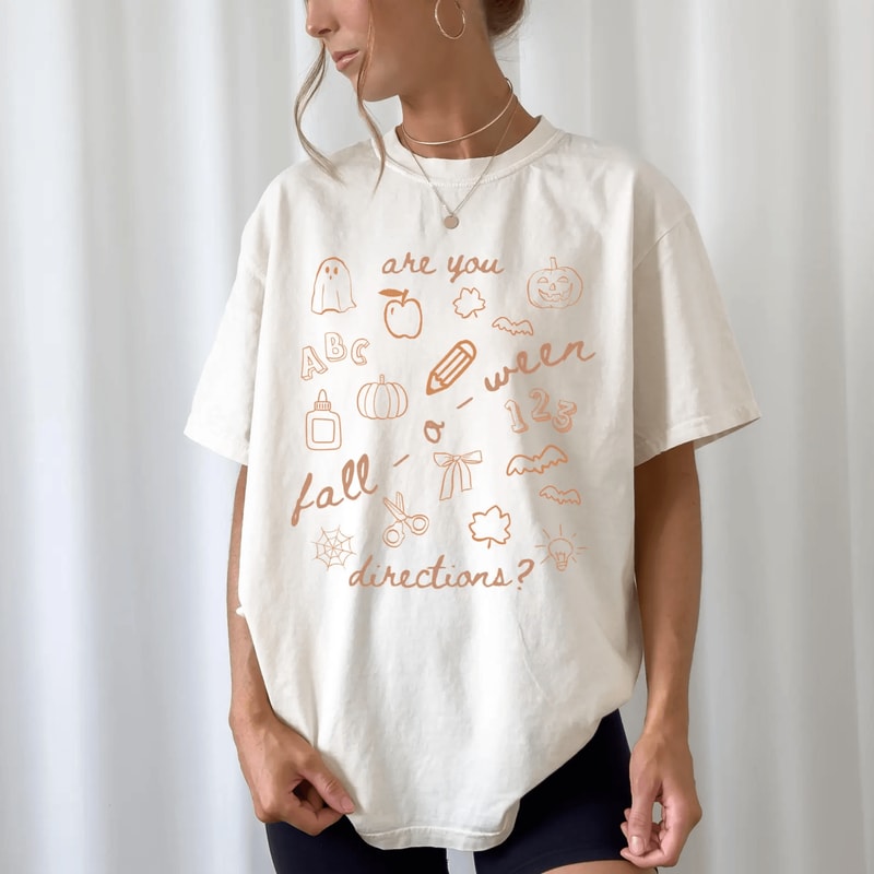 Comfort Colors Teacher Christmas Sweatshirt Funny Holiday Teach Crewneck Gift 1