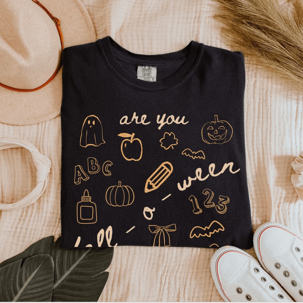 Comfort Colors Teacher Christmas Sweatshirt Funny Holiday Teach Crewneck Gift 5