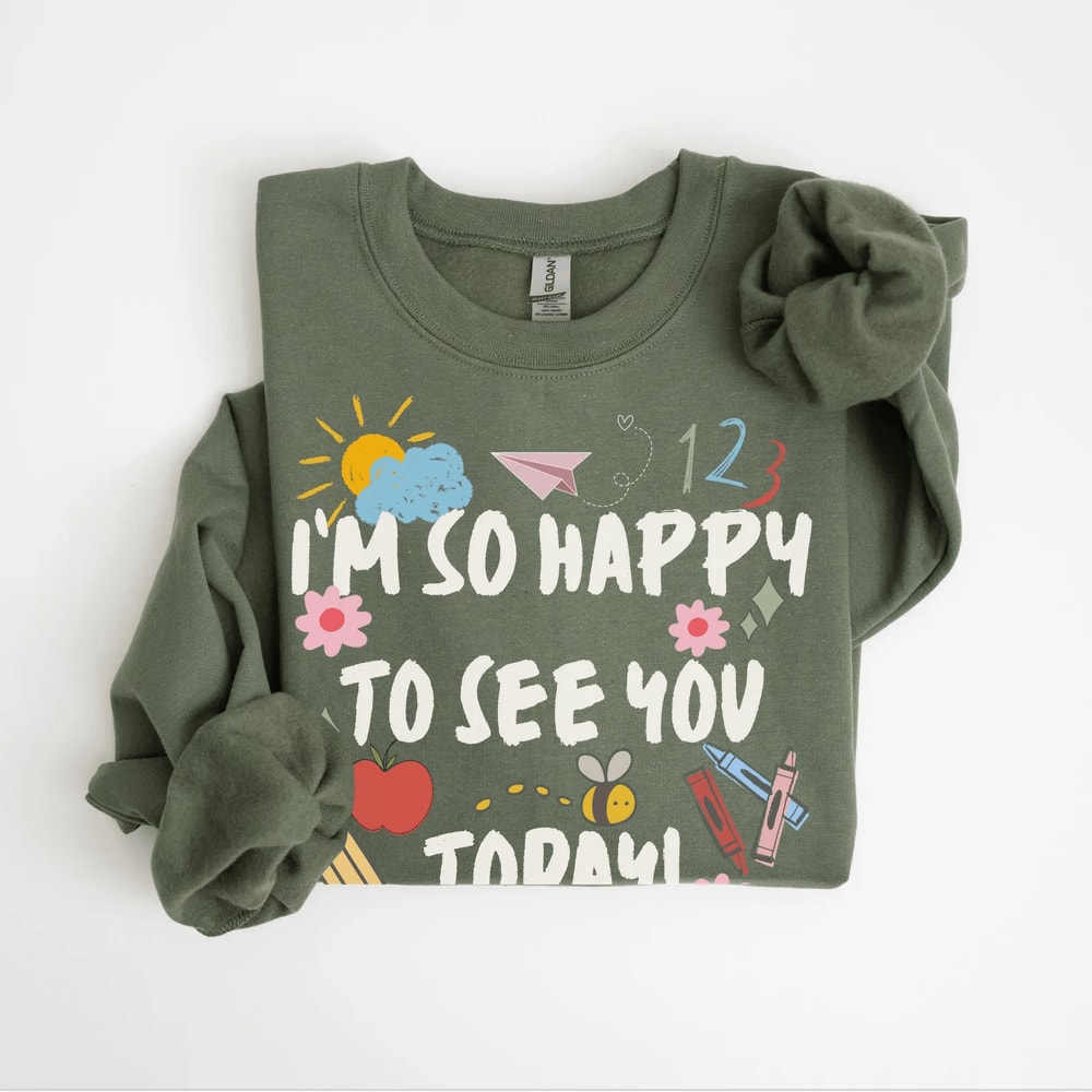 Teacher Sweatshirt Retro Teacher Crewneck Cute Trendy Teacher Gift Teach Shirt 4