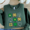 Cute Lucky Sweatshirt St Patricks Day Shamrock Irish Crewneck Teacher Gift Tee 1