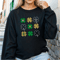 Cute Lucky Sweatshirt St Patricks Day Shamrock Irish Crewneck Teacher Gift Tee 4