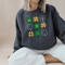 Cute Lucky Sweatshirt St Patricks Day Shamrock Irish Crewneck Teacher Gift Tee 5