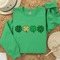 Cute Lucky Sweatshirt St Patricks Day Shamrock Irish Crewneck Teacher Shirt 1