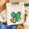 St Patricks Day Shirt Women Cute Lucky Shamrock Vintage Irish Tee Crewneck 0
