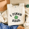 Funny St Patricks Day Sweatshirt Cute Lucky Shamrock Irish Crewneck Tee 0