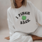 Funny St Patricks Day Sweatshirt Cute Lucky Shamrock Irish Crewneck Tee 2