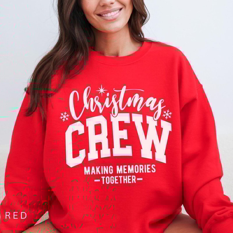 Christmas Crew T Shirt Unisex Matching Christmas Shirt Making Memories Together Matching Family Swe 2