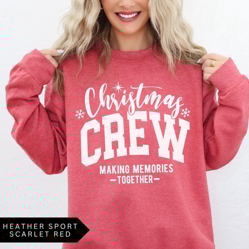 Christmas Crew T Shirt Unisex Matching Christmas Shirt Making Memories Together Matching Family Swe 3