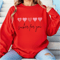 Valentines Day Sweatshirt For Women Heart Sucker Candy Heart Positive Affirmation Crewneck 2