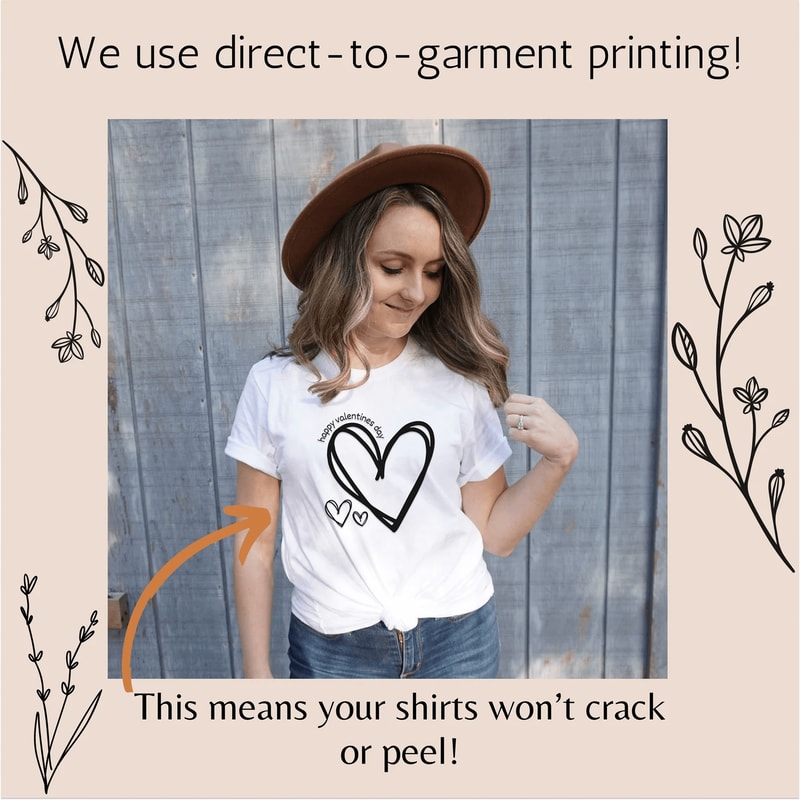 Valentines Day Heart Shirt For Women Love Tee Cute Teacher Casual Graphic Top 1