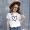 Valentines Day Heart Shirt For Women Love Tee Cute Teacher Casual Graphic Top 3