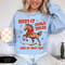 Retro Western Christmas Sweatshirt Giddy Up Jingle Horse Vintage Shirt 0