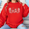 Valentines Coffee Sweatshirt For Women Love Heart Crewneck Cute Casual Valentine Pullover 2