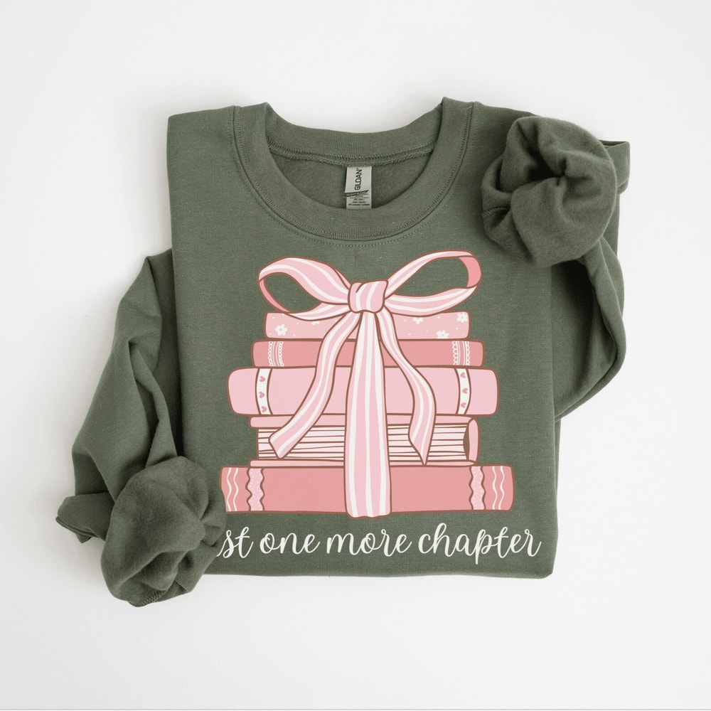 Books And Bows Shirt For Women Book Lover Bow Reading Tee Cute Bookish Casual Top 2