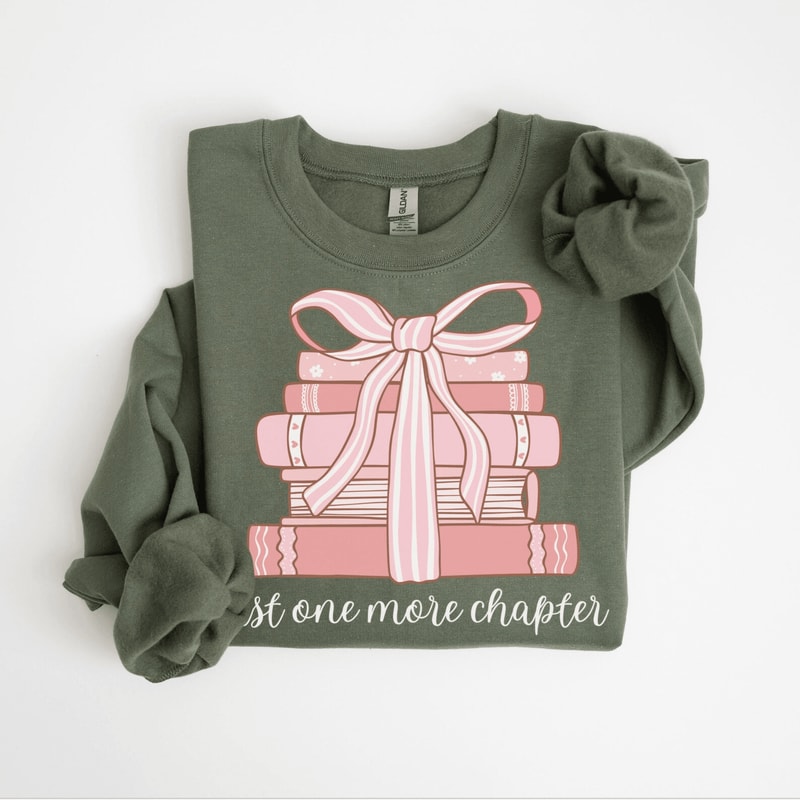 Books And Bows Shirt For Women Book Lover Bow Reading Tee Cute Bookish Casual Top 2