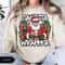 Gangsta Wrapper Sweatshirt Funny Unisex Santa Christmas Shirt 0