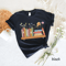 Book Lover Shirt For Women Funny Botanical Flower Bookish Tee Reading Casual Top 2