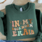 Reading Sweatshirt For Women Book Lover Crewneck Cozy Bookish Librarian Bookworm Pullover 1