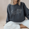 Wildflower Botanical Sweatshirt For Women Nature Lover Plant Crewneck Floral Gift Pullover 3