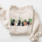Cats And Plants Sweatshirt For Women Plant Lady Cat Lover Garden Crewneck Cozy Botanical Pullover 0