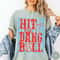 Hit The Dang Ball Comfort Colors TShirt Trendy Baseball Tee Womens Baseball Shirt Baseball Mom Swea 2