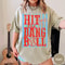 Hit The Dang Ball Comfort Colors TShirt Trendy Baseball Tee Womens Baseball Shirt Baseball Mom Swea 3