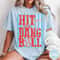 Hit The Dang Ball Comfort Colors TShirt Trendy Baseball Tee Womens Baseball Shirt Baseball Mom Swea 4