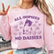 All Oopsies No Daisies TShirt Funny Sweatshirt Mental Health Sweatshirt Cat Flower Shirt Vintage Sw 4