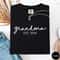 Grandma Est 2026 Shirt New Grandma Gift Personalized Family Graphic Tee Pregnancy Announcement TShi 2