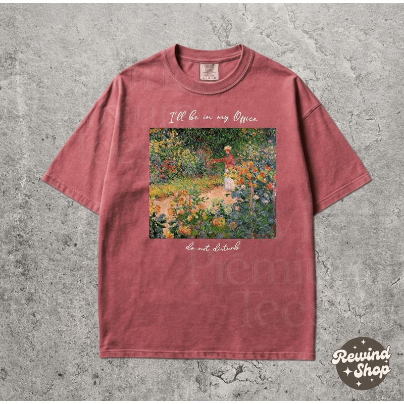 Comfort Colors I Ll Be In My Office Plant Lover Shirt Cottagecore Gardening Tee 2