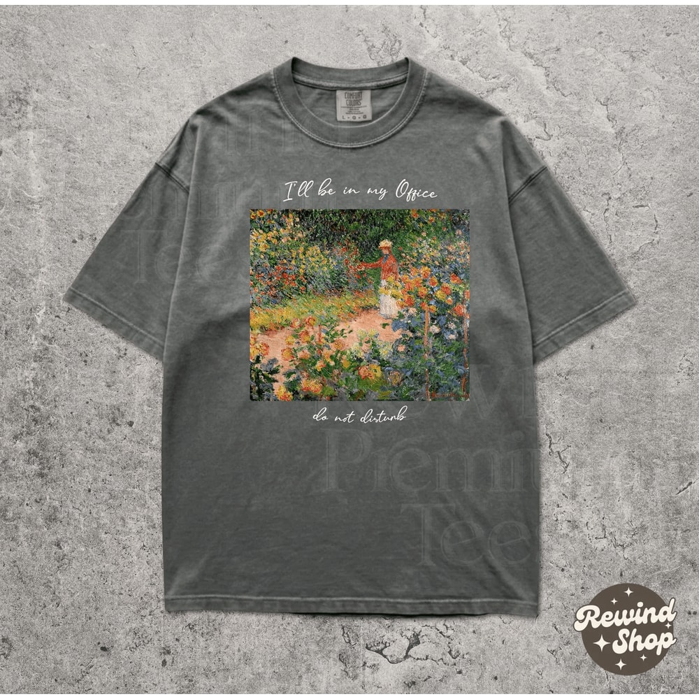 Comfort Colors I Ll Be In My Office Plant Lover Shirt Cottagecore Gardening Tee 3