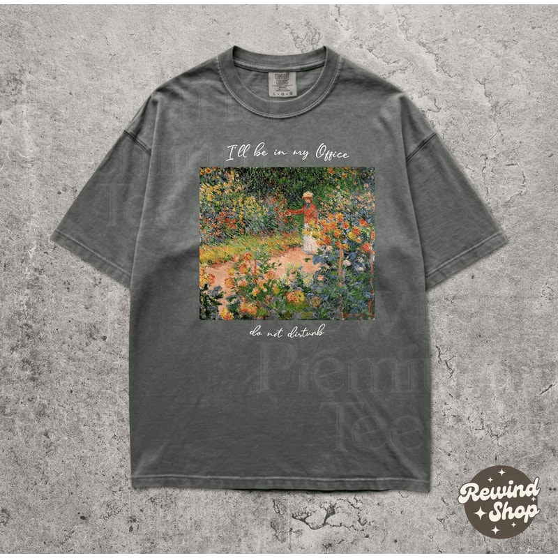 Comfort Colors I Ll Be In My Office Plant Lover Shirt Cottagecore Gardening Tee 3
