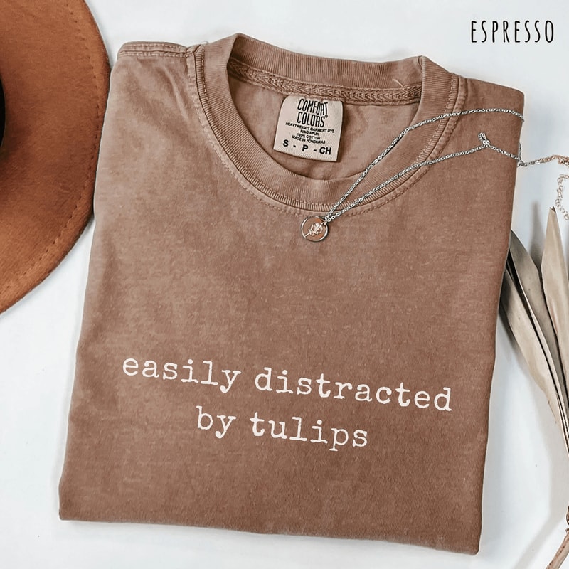 Tulip Flower Shirt Gardening Tee Flower Lover Cottagecore Plant Mom Gift Shirt 2