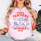 Comfort Colors Teacher Summer Shirt Funny Last Day Of School Tee Hello Summer Teacher Shirt 3