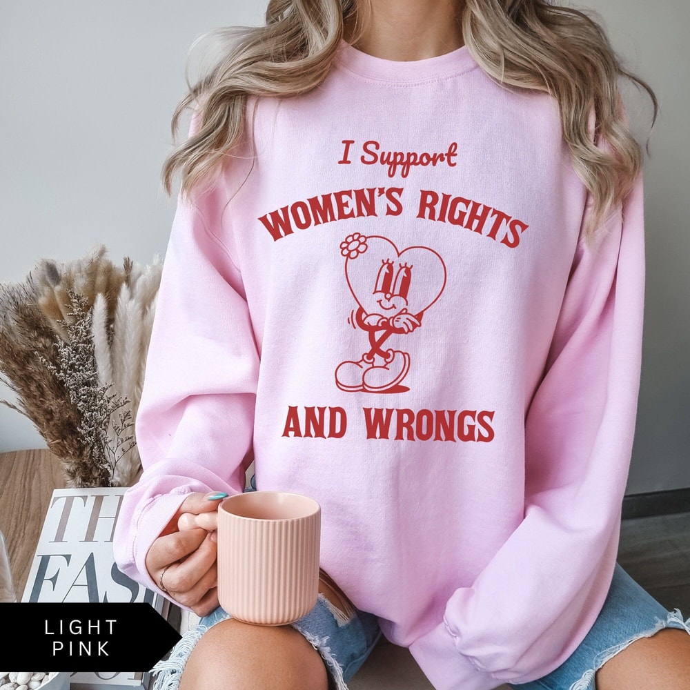 Support Womens Rights Shirt Feminist Empowerment Graphic Tee Equality Statement TShirt 2